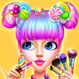 أيقونة Candy Girl Makeup: Diy Dressup
