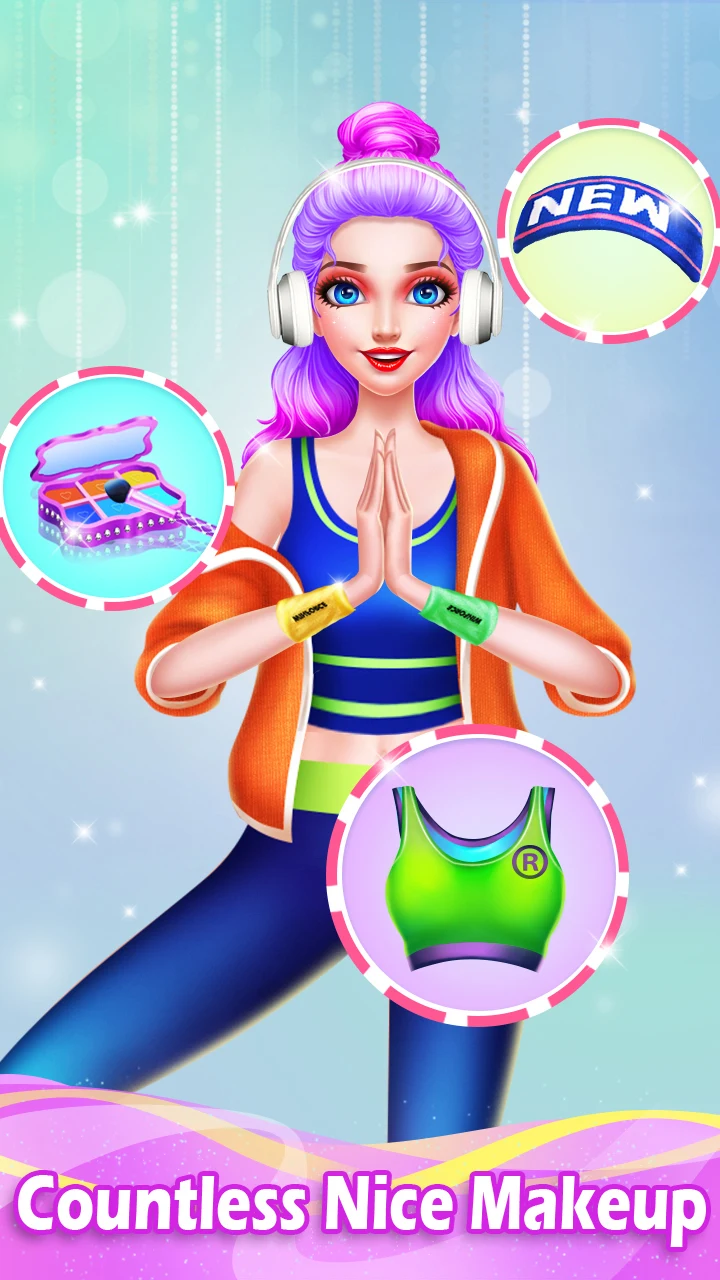 Dressup Yoga Girl: Makeover screenshot