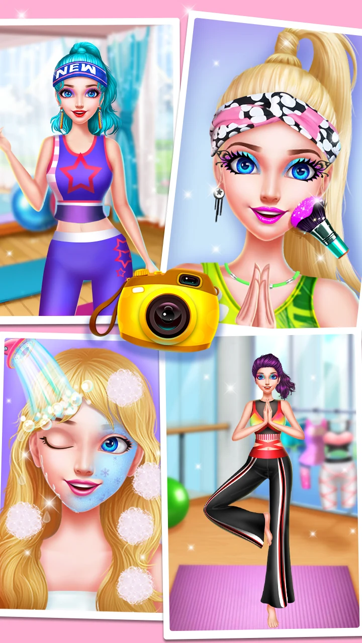 Dressup Yoga Girl: Makeover screenshot